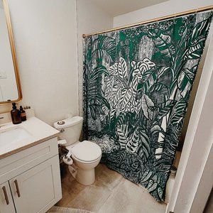 Urban Outfitters - SASKIA POMEROY PLANTS Shower Curtain